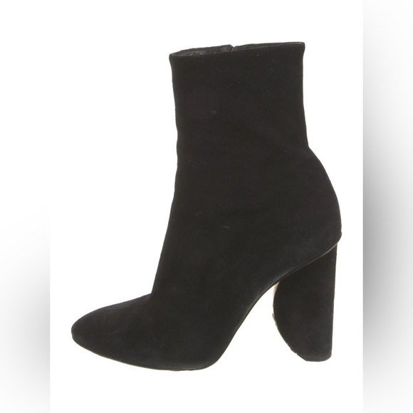 Dries Van Noten Suede Side-Zip Boots - Picture 5 of 8